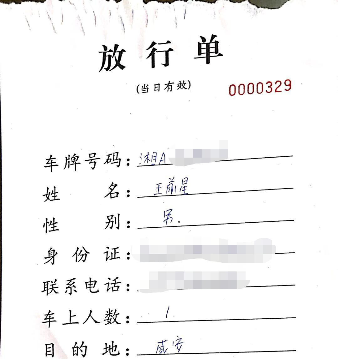 3.开立-武汉放行单.png